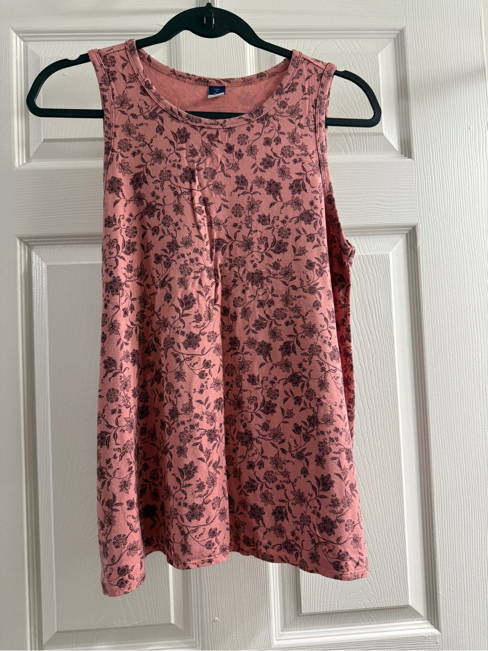 Old Navy Dusty Rose Floral Tank Top